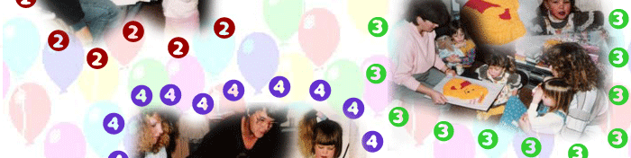 Allie's Birthdays - 0-4